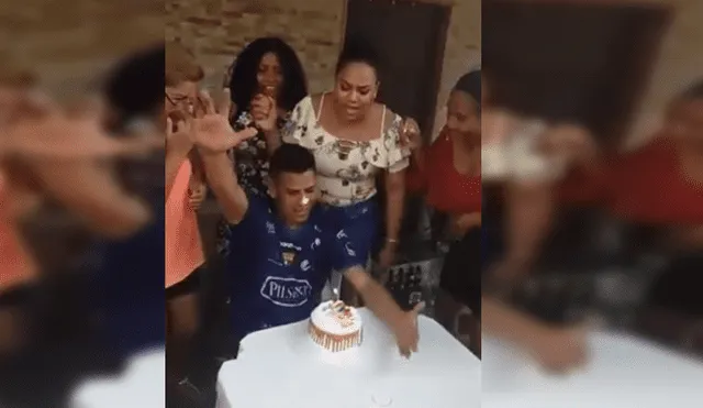 YouTube viral: arruinan cumpleaños de joven al lanzarle harina sin saber que era inflamable [VIDEO]