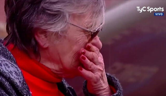 YouTube: Una abuela derramó lágrimas de alegría por el ascenso de Argentinos Juniors [VIDEO]