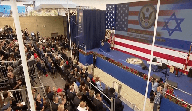 Estados Unidos inaugura su embajada en la ciudad de Jerusalén [VIDEO]