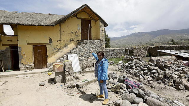 Pedirán a congresistas apoyar norma para damnificados de sismos en Arequipa
