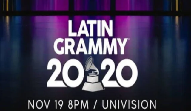 Latin Grammy 2020 la ceremonia premiación se realizará en vivo y se verá por TV