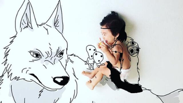 Artista es halagado por transformar a niños en estrellas del anime [FOTOS]