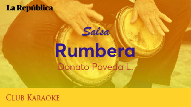 Rumbera, canción de Donato Poveda L.