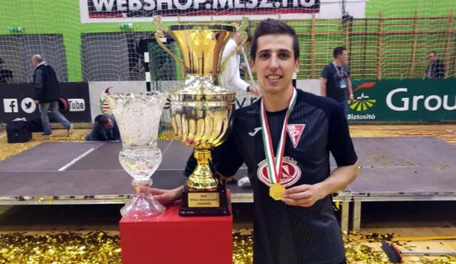 Javi Sánchez, jugador de futsal en España. Foto: Internet.