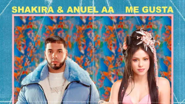 Shakira y Anuel AA lanzan Me gusta Foto: Instagram