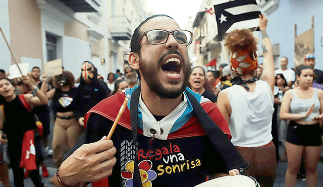 Indignados. Miles de puertorriqueños anuncian que persistirán en su lucha hasta lograr la renuncia de Ricardo Rosselló.