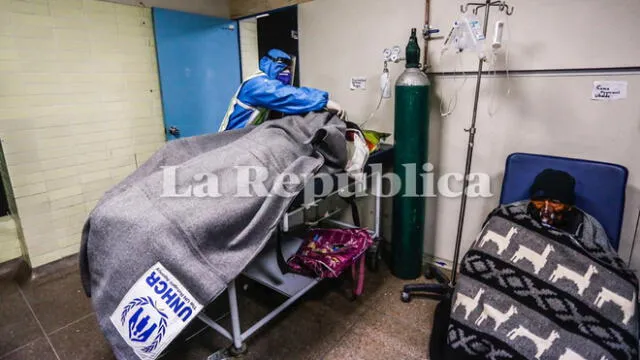 Cruz Roja en Arequipa lleva ayuda a pacientes con coronavirus en hospitales.