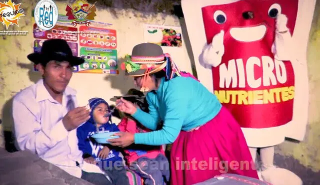 A ritmo de huayno promueven el consumo de alimentos ricos en hierro en Arequipa [VIDEO]