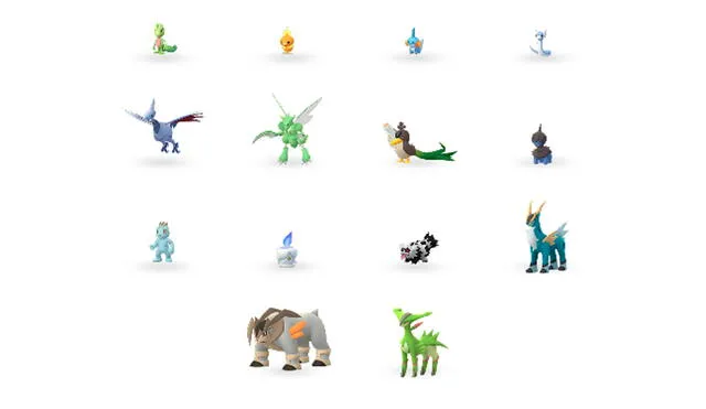 Cobalion, Terrakion y Virizion aparecen como recompensas en la GO Battle League de Pokémon GO a partir del rank 7. Foto: Pokémon GO