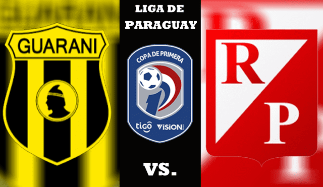Guaraní vs. River Palte por la Liga de Paraguay. | Foto: Composición GLR