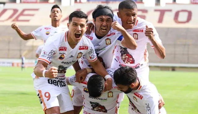 Ayacucho FC cayó ante Sporting Cristal por 4-1 en el partido de vuelta de la seminifal. Foto: FPF