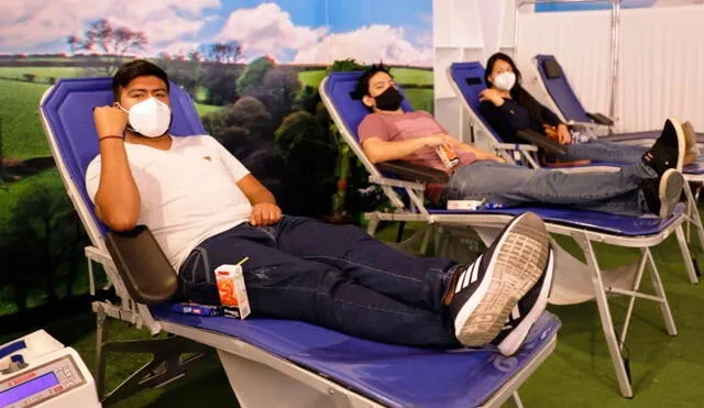 EsSalud logró que más de 4.000 personas donaran sangre durante la pandemia. Foto: EsSalud