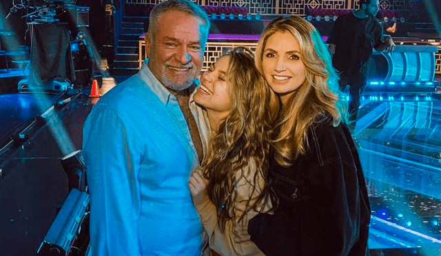 Angélica Rivera y 'El Güero’ Castro acompañaron a su hija Sofía en los ensayos de 'Mira Quien Baila'. (Foto: Instagram)