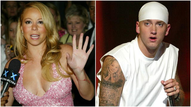 Eminem y Mariah Carey: del amor al odio a través de sus canciones