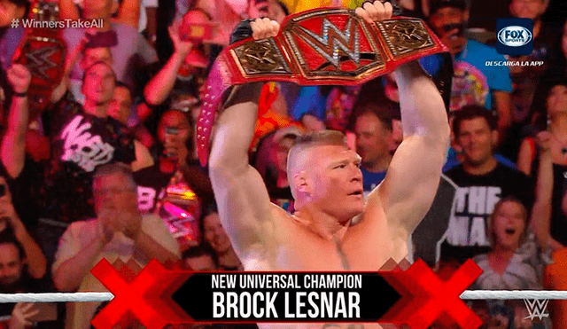 Brock Lesnar vuelve a obtener el título