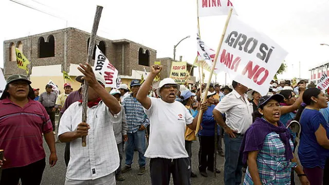 Arequipa: "Tía María no avanza por la oposición de Tambo"
