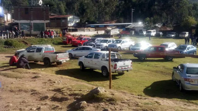Paro en Andahuaylas: decenas de personas y vehículos retenidos