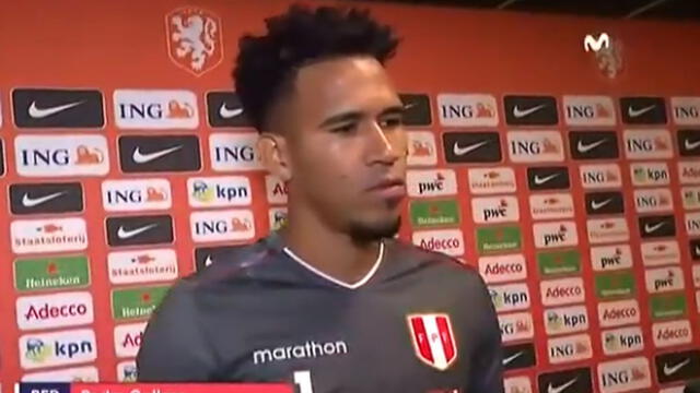 Pedro Gallese no pudo ocultar su disgusto por la remontada de Holanda [VIDEO]