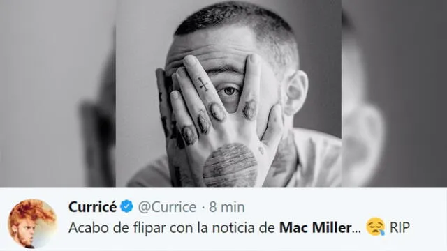 Celebridades reaccionan en redes sociales tras la muerte de Mac Miller 