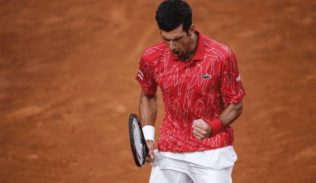 Djokovic alcanzó su quinta corona en Roma. (Créditos: AFP)