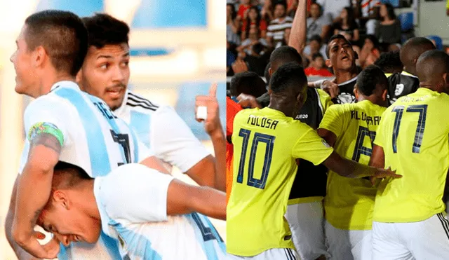 Argentina derrotó por la mínima a Colombia por el hexagonal final del Sudamericano [RESUMEN]