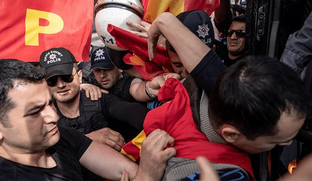 Turquía: protesta en el Día del Trabajo deja más de 80 detenidos en Estambul