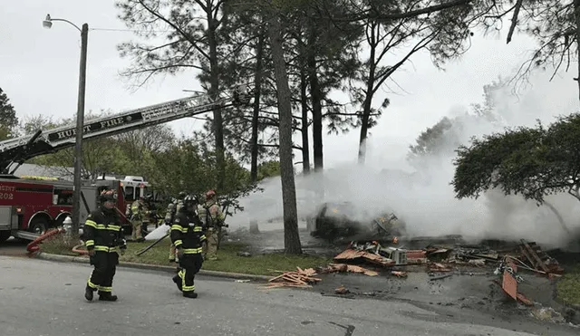 Estados Unidos: vivienda explota tras ser impactada por el auto de un inmigrante [VIDEO]