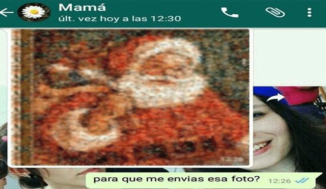 Envió ‘inocente’ foto de Papá Noel por WhatsApp y su hija halló extraño detalle