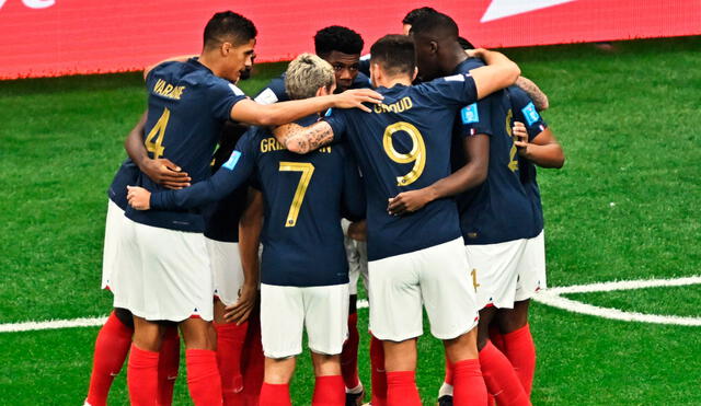 La selección francesa consiguió su pase a la gran final del Mundial Qatar 2022. Foto: EFE