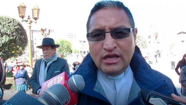 Padre Castillo señaló que Catedral de Huancayo tiene goteras y rajaduras