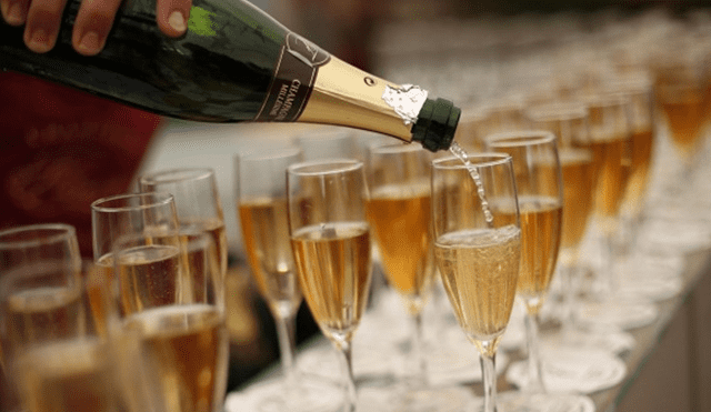 Champagne. Foto: AFP
