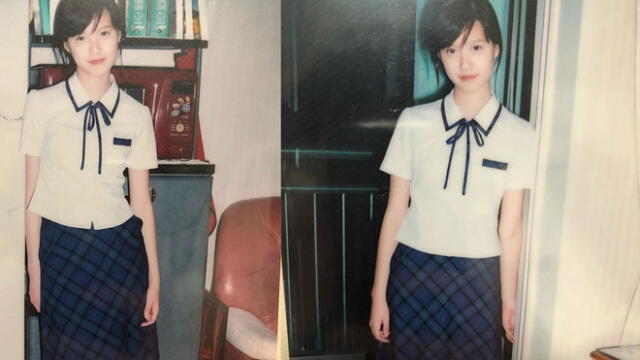 Goo Hye Sun durante su etapa como estudiante de secundaria. Instagram. 25 de enero 2020.