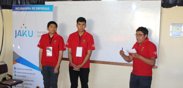 Arequipa: Estudiantes de la Unsa ganaron concurso de emprendimiento