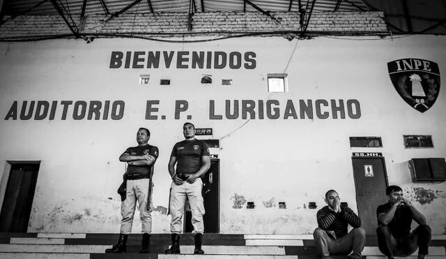 Reos del penal de máxima seguridad San Juan de Lurigancho. [FOTO]