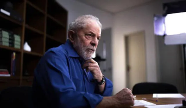 Lula da Silva en entrevista con el diario británico. Foto