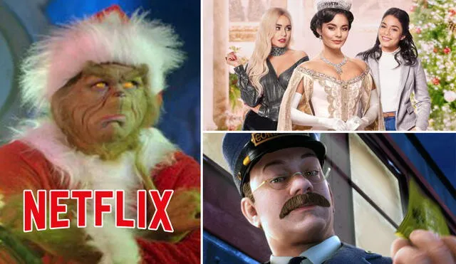 Intercambio de princesas y El expreso polar con Tom Hanks forman parte de las películas navideñas de Netflix.  Foto: Universal Pictures/Warner Bros. Pictures/Netflix