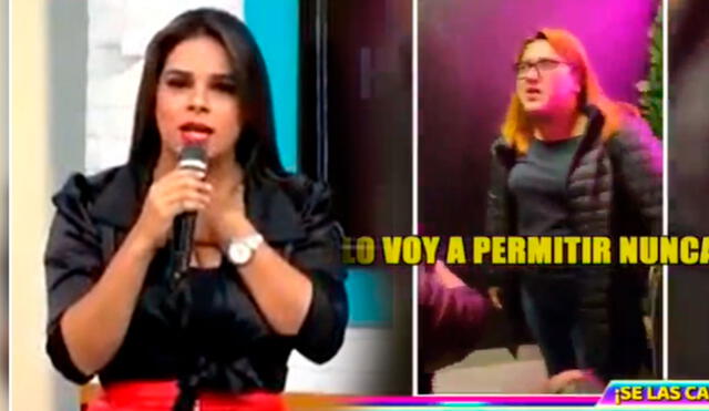 Arantxa Mori dijo que fue maltratada por manager de Giuliana Rengifo tras acudir a local con su novio. Foto: captura/América TV/ATV