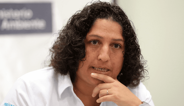 Ministra del Ambiente sobre Chávarry: "No podemos estar con medias tintas"