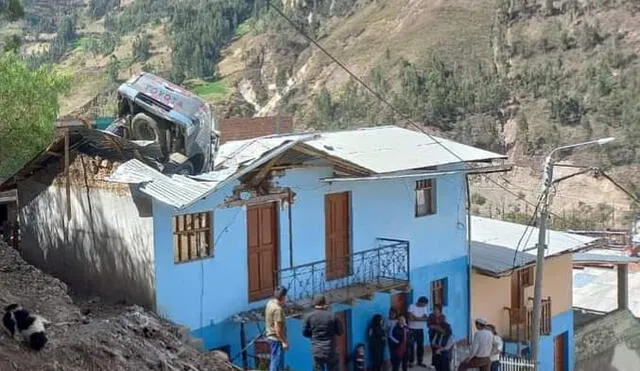 Hecho se registró la tarde del 24 de noviembre. Foto: Corongo Al Día