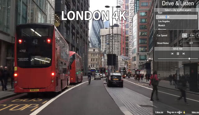 Londres es una de las ciudades que puedes visitar. Foto: Drive & Listen
