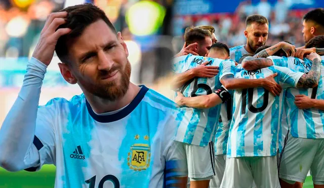 La selección argentina ya jugó un martes 13 con Lionel Scaloni como entrenador. Fue para las eliminatorias de Qatar 2022. Foto: composición GLR/AFP