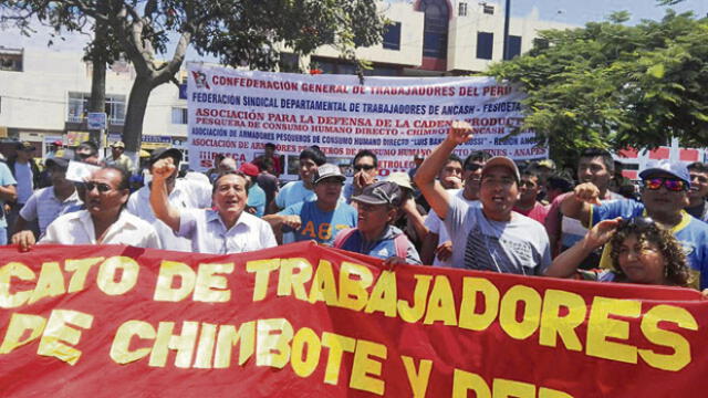 Chimbotanos se declaran en pie de lucha contra la explotación petrolera