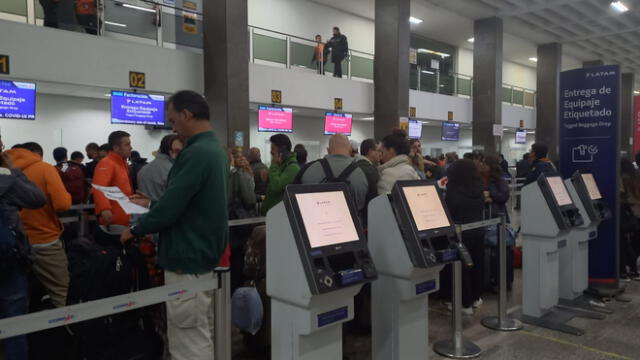 Tras el accidente, más de 200 vuelos sean cancelados en el Perú, según informó Lima Airport Partners (LAP). Foto: Luis Ricardo Alvarez/Urpi
