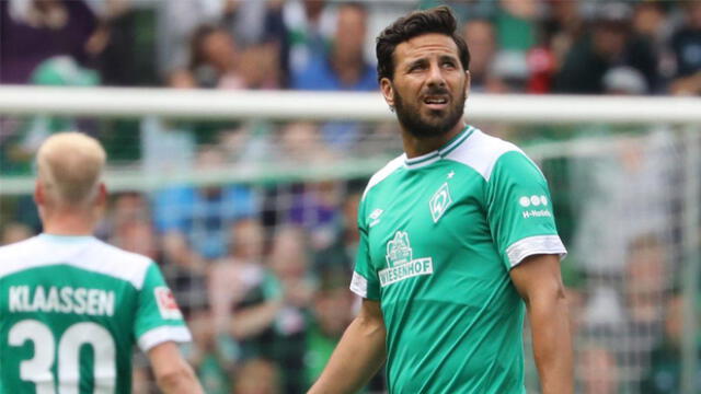 Claudio Pizarro reveló el por qué aún no marca en la Bundesliga 2018/2019