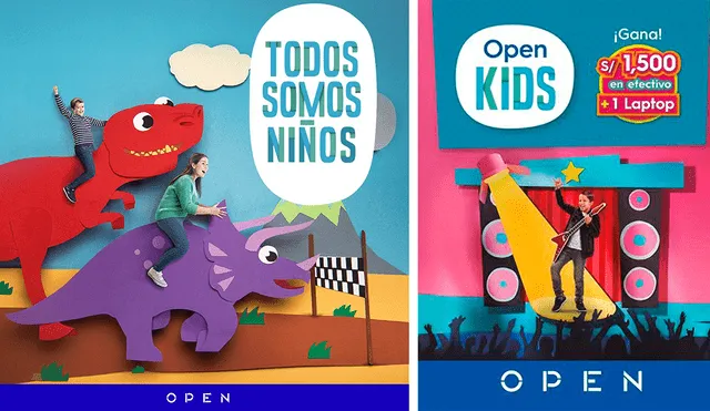 Open Plaza realizará concurso Open Kids por el Día del Niño