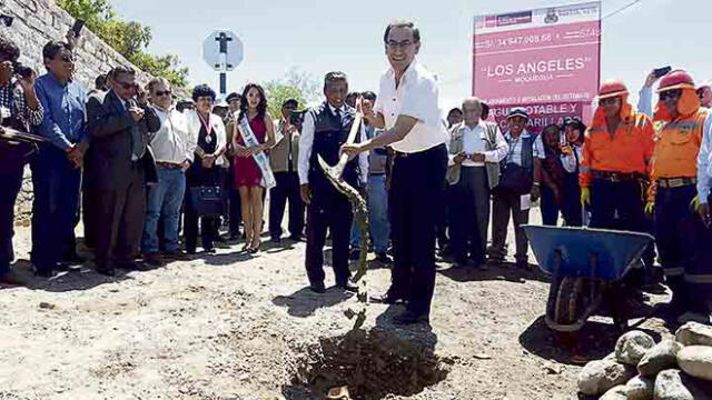 Martín Vizcarra pide que dialoguen gobernadores de Arequipa y Moquegua por el agua