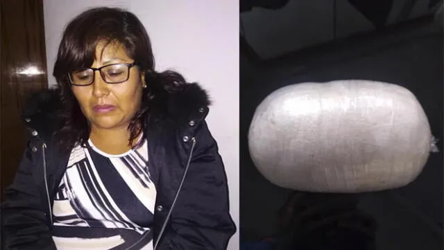 Mujer intentó pasar droga oculta en sus partes íntimas a penal de Arequipa 