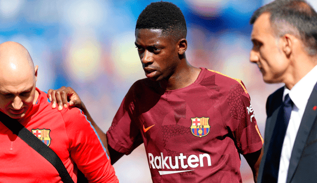 FC Barcelona confirma cuántos meses estará de baja Ousmane Dembélé