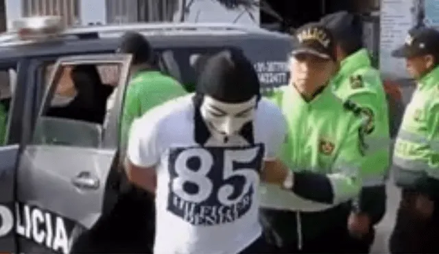 SJL: ladrones se disfrazan de ‘‘Anonymous’’ para robar celulares [VIDEO]