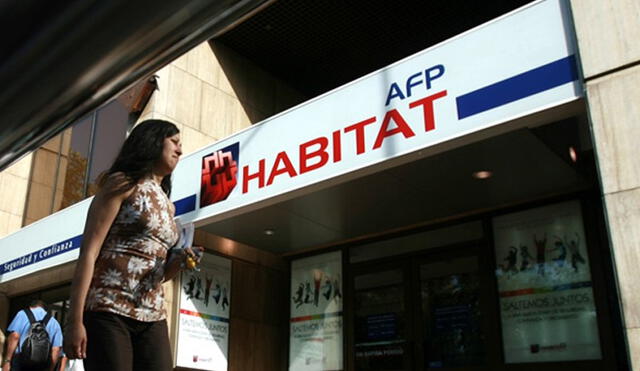 AFP Habitat retiro del 25 %. Créditos: difusión
